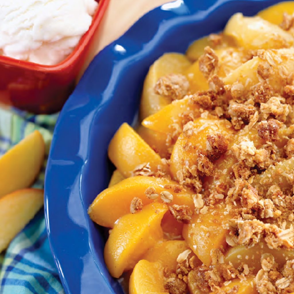 Peach Crumble